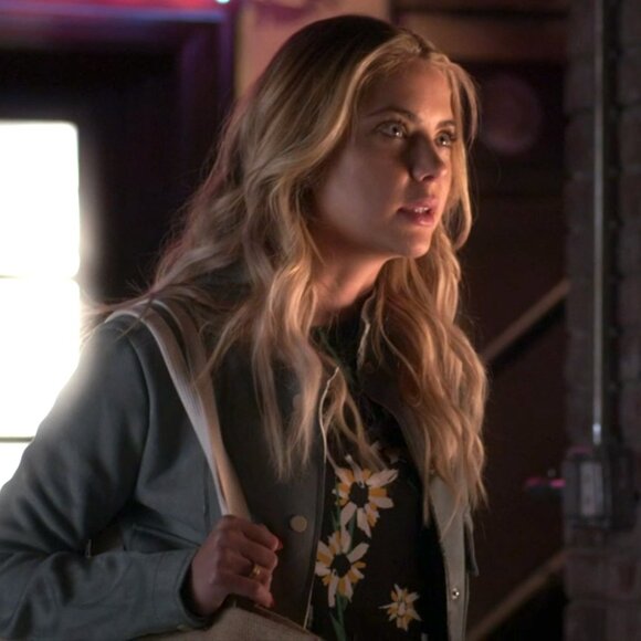 RARE Topshop Boutique Daisy Print Silk Tee ASO Hanna Marin - Picture 8 of 8